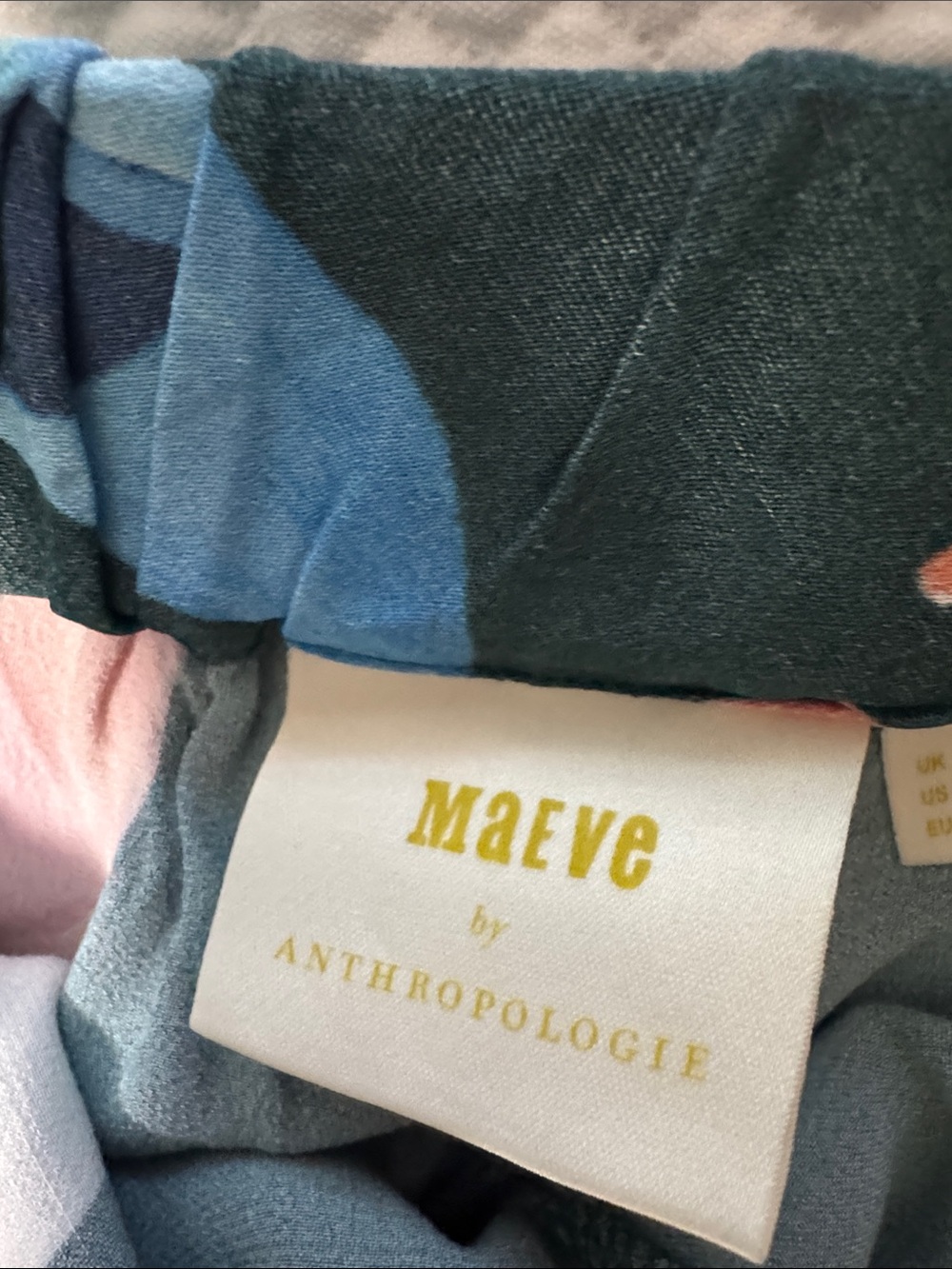Anthropologie Maeve floral halter jumpsuit  size 10 - Picture 6 of 8